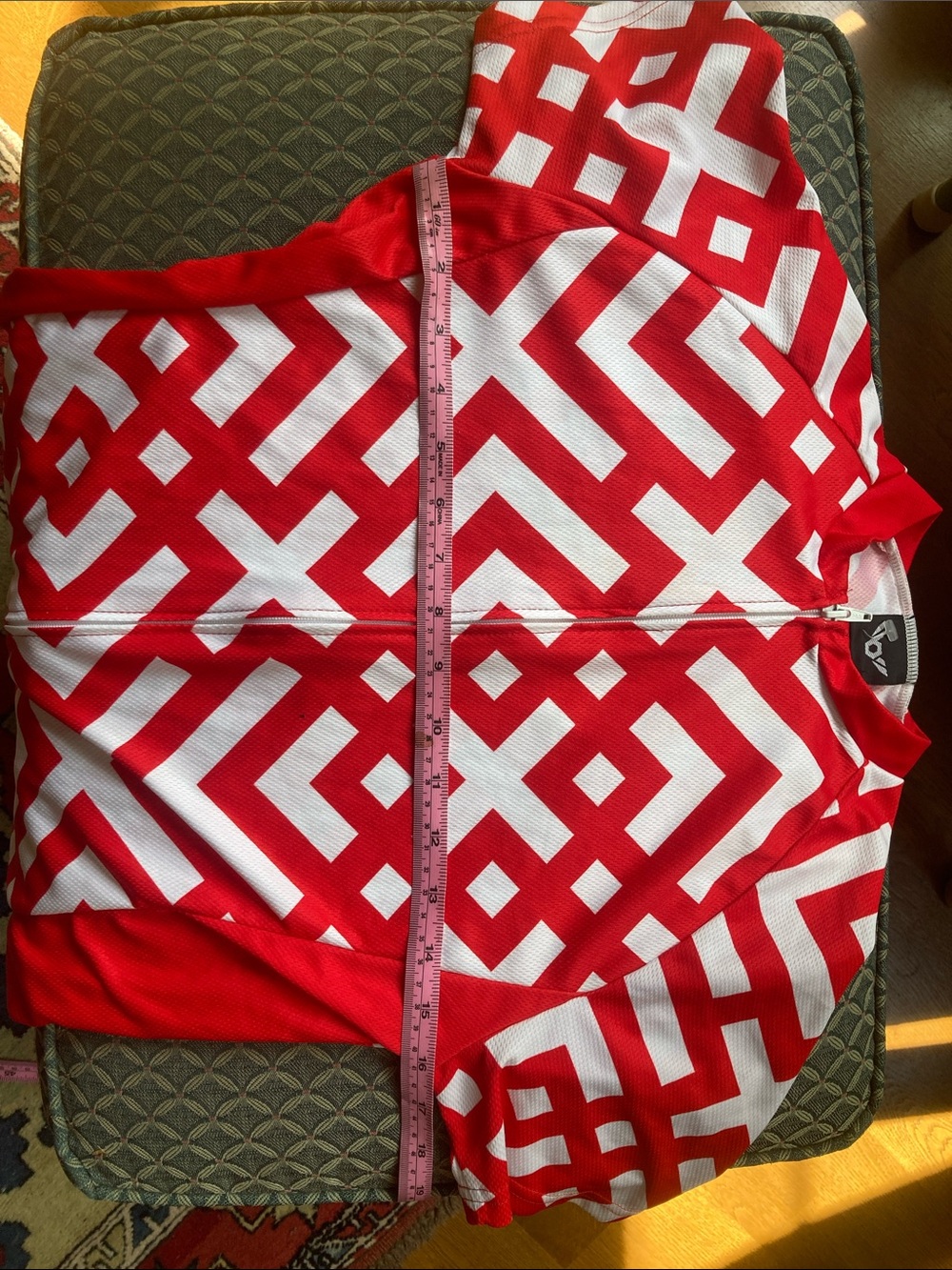 Twin Six Geometric Zip-Front Women’s Jersey